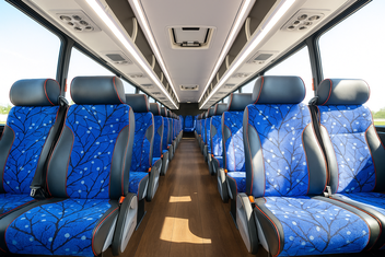Midwest City Charter Bus Inside