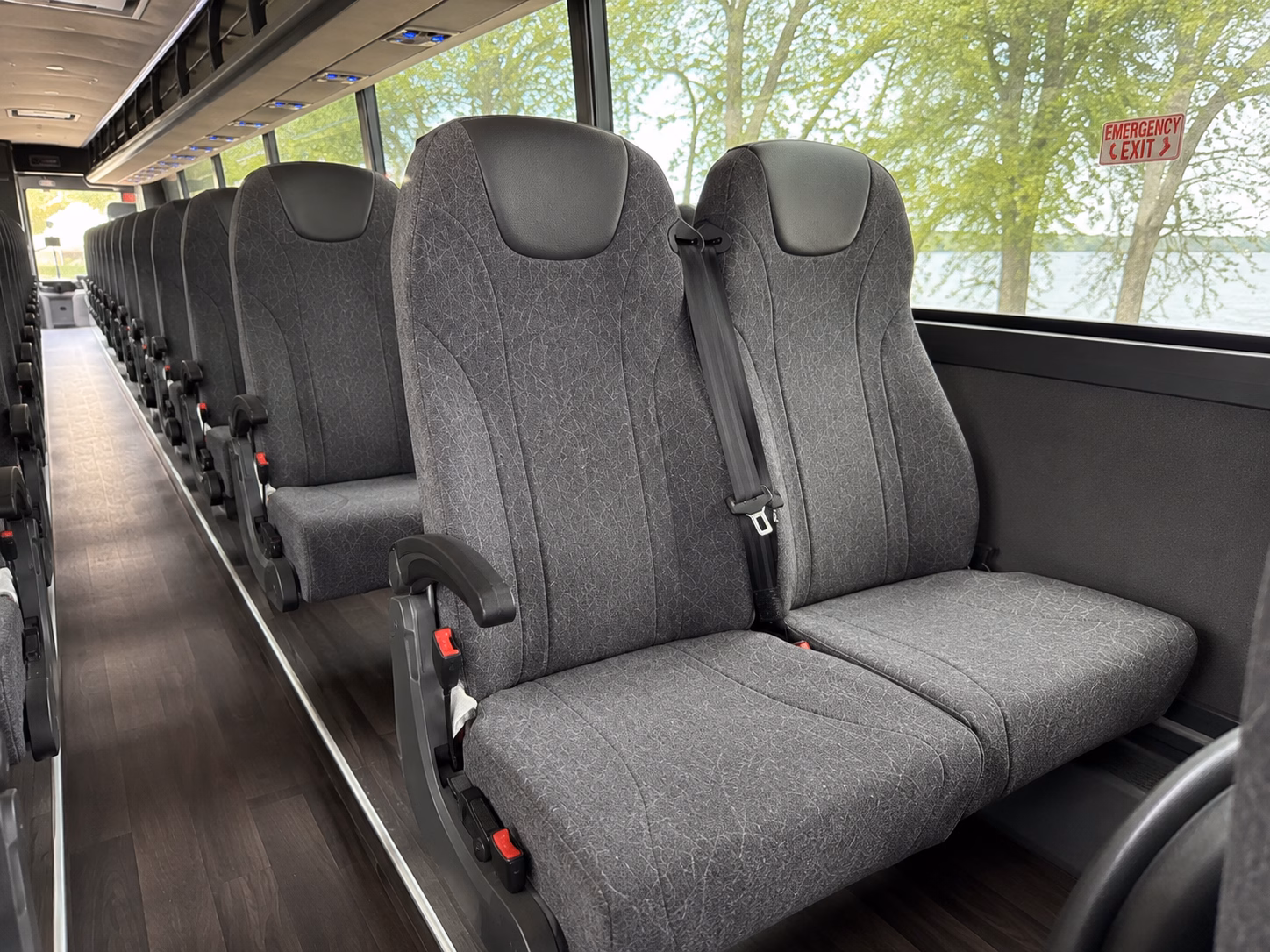 midwest city charter bus rental inside