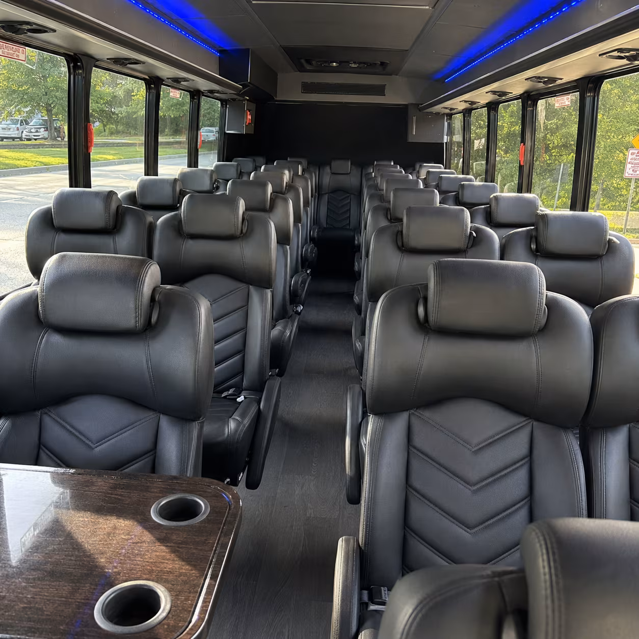 midwest city private event transportation onboard seating